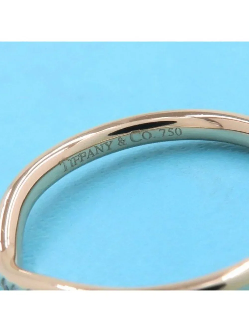 Tiffany & Co Curved Band Ring Diamond